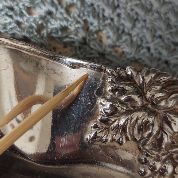 Silverplated oval of Serving Bread - Picture 5 of 9